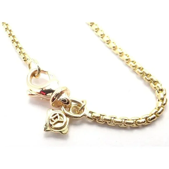 David Yurman Cable 18k Yellow Gold Diamond Large Heart Pendant Chain Necklace - Picture 5 of 8